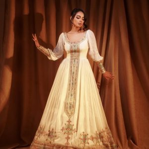 Tremendous Colorful Traditional Ethiopian Dress: with Cultural Design and Cape Habesha Dress for Elegant Look Habesha Kemis