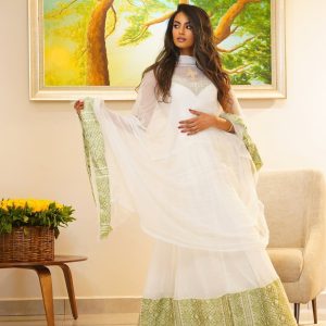 Exquisite Green Tradtional Ethiopian Dress: Tailored for Every Occasion Habesha Dress